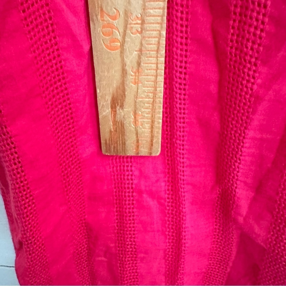 NWT M BB DAKOTA spaghetti strap pink loose fit woman cotton maxi dress coastal - Picture 8 of 12
